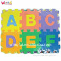 color puzzle mat